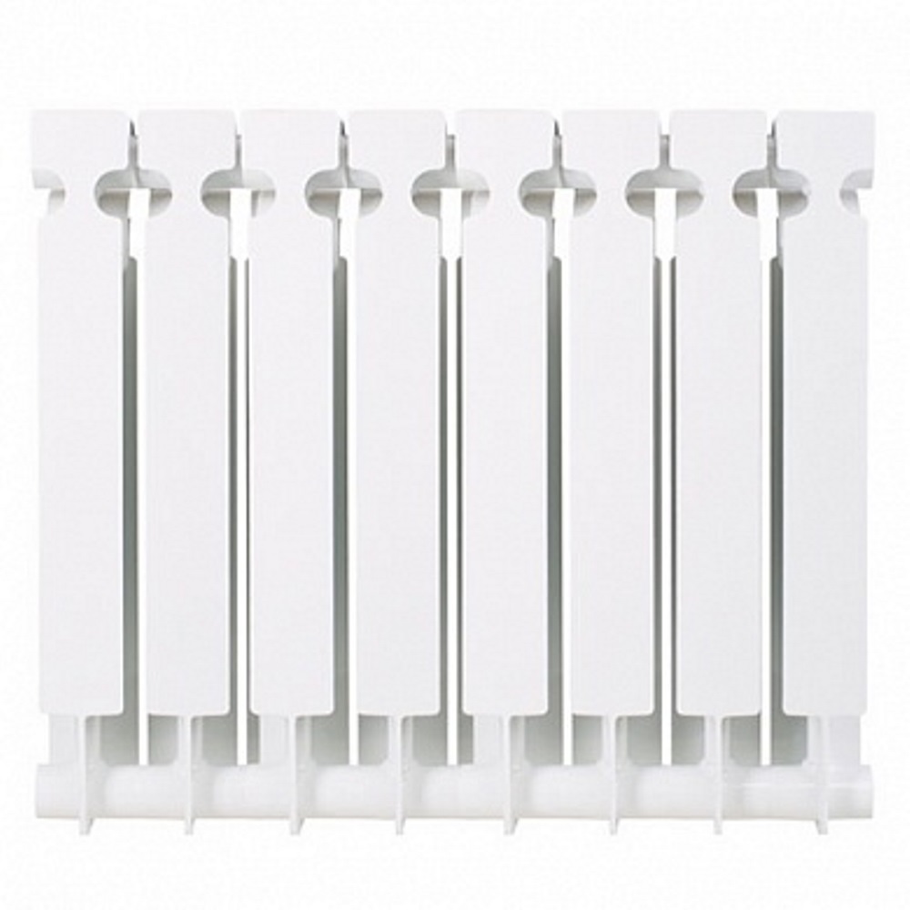 Биметаллический радиатор STI RUS (F) 500/100 - Белый — изображение 3