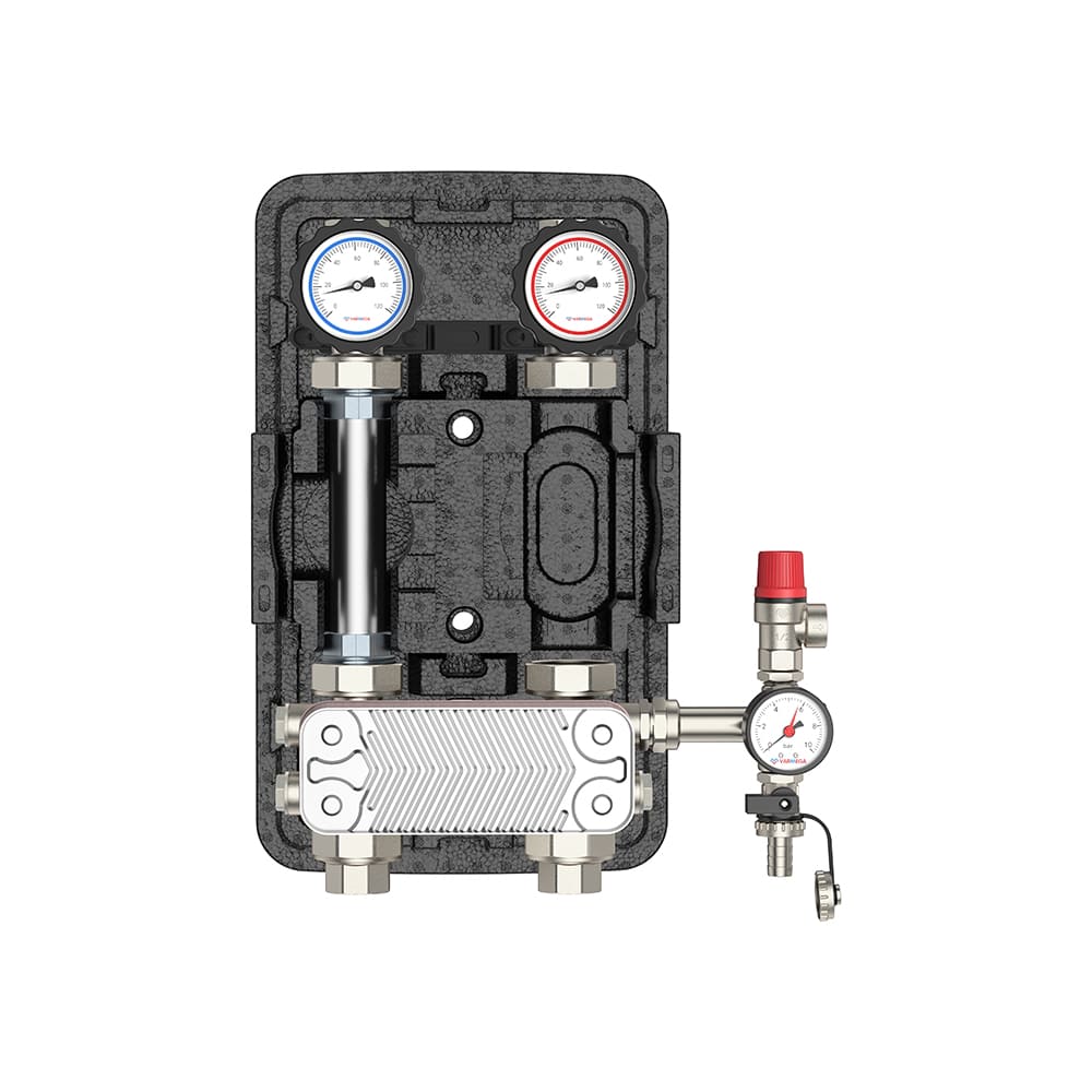 Насосная группа Varmega V-Flow с теплообменником, без насоса — изображение 2