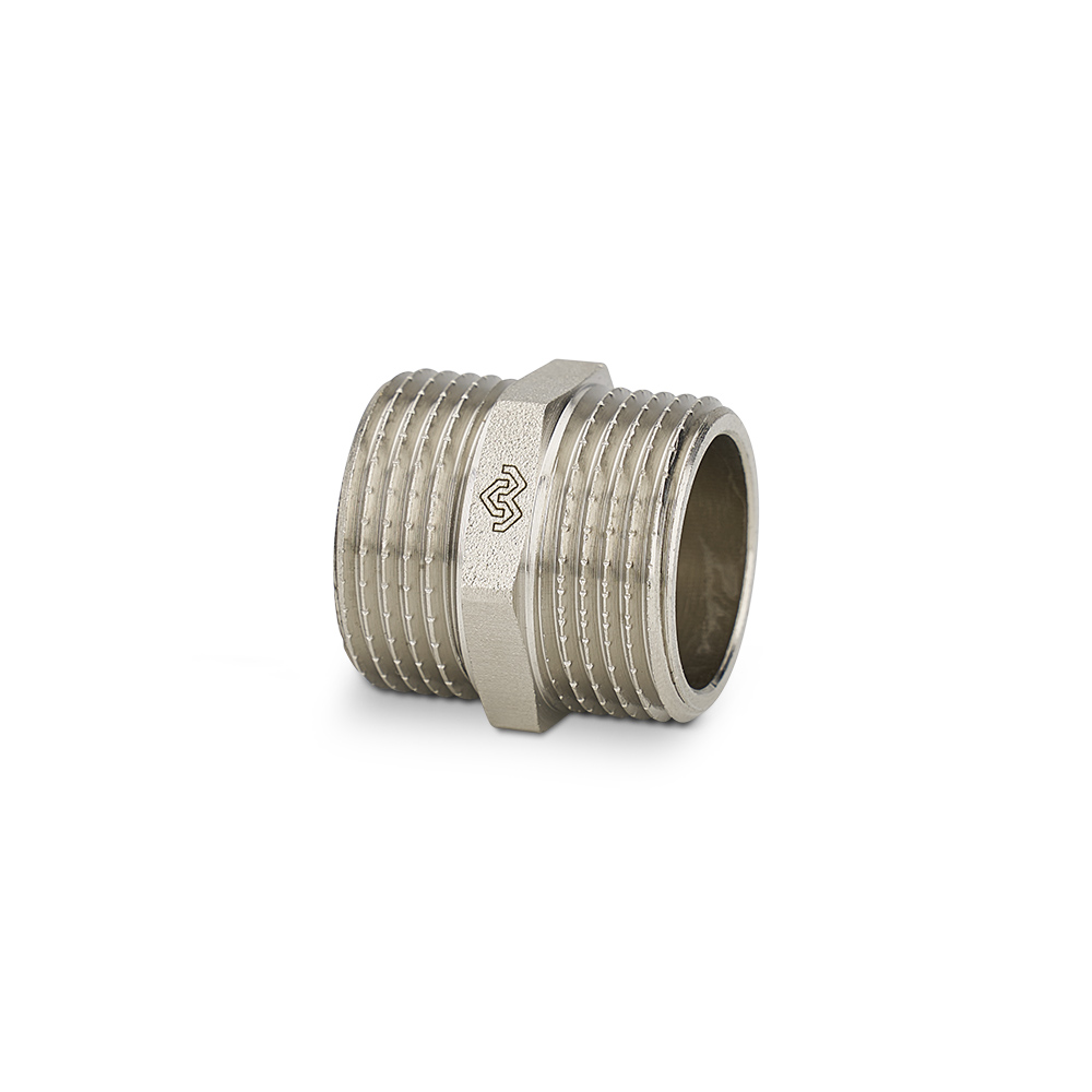 Ниппель равносторонний Varmega НР-НР с наружной резьбой — изображение 2